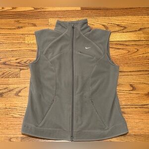 Nike Charcoal Fleece Vest